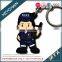 3D design soft PVC keychain