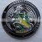 Antique silver plating dragon patern antique coin custom