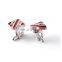 Hot Sale Luxury Cufflinks Gifts Crystal Shirts Cuff links