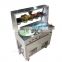 ce nsf ul lcd touch display screen fried roll ice cream machine paypal accept