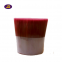 Soft solid red brush fiber for paint brush