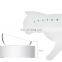 Amazon Hot Sell Adjustable Pet Feeder Bevel Water Disposer Dogs Cats Single Double Bowl