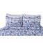 Printed Chinese Brake Herb brushed microfiber polyester Fabric bedsheets  Quilted Bedspread bedding set