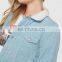 DiZNEW OEM Stylish Sherpa Oversized Women Corduroy Trucker Jacket