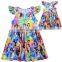 2020 Summer Girls Dress Print Cartoon Wholesale Children's Clothing