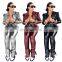 Fashion Sexy women Casual Outfits Winter Overalls PU Leather Crop Shirt+Split Pant Tracksuit Two Pieces Set