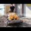 hysoon utility compact skid steer loader with skid steer attachments