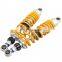 Universal 1 Pair Black 330mm Motorcycle Rear Suspension Adjustable Suspension Shocks Spring