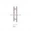Glass Enclosure Shower Pull Door Stainless Steel Bathroom Durable Handles Interior