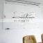 90*120cm magnetic writing glass whiteboard with magnets