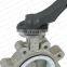 Bundor 1.5-10 Inch Stainless Steel With-pin Type LT 8 Inch PTFE Seat Lug Butterfly Valve