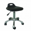 Solid and high quality stackable black antistatic ESD plastic chair