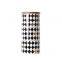 Creative Geometry Rhombus Square Black White Grid Ceramic Canisters Suit For Tea Coffee Sugar