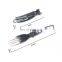 3pcs/set Folding Picnic/Traveling/Hiking/Camping Cutlery Utensils Portable Outdoor Tablewares Dinnerware Knife/Fork/Spoon