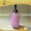 200ml Diamond Design Pink Glass Lotion Bottle