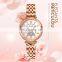 Luxury Brand SKMEI 1658 Stainless Steel Female Diamond Quartz Watches Ladies Fashion Girl Wrist Watch Women