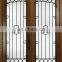 CBMMART Circular Deluxe Prehung Mahogany Double Front Entry Doors