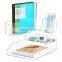 Acrylic Office Supplies Desk Organizer Set with A4 Paper File Tray Sorter Pencil Holder
