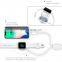 2 in 1 fast charging cable Magnetic Wireless Charger pad for watch