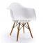 White plastic chair factory/designer plastic chair 2015