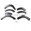 High quality Black ABS fender for FORTUNER 2015-2017  Fender Trim with light  for  body parts from Maiker offroad