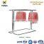 Plastic And Metal Hanging Clothes Drying Rack