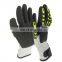 13G HPPE  Mining ANSI cut A5 impact TPR  Shock proof safety glove Mechanical Work Gloves Knuckle guard Gloves
