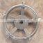 OEM Stainless Steel Investment Casting Lathe Handwheels Ductile Iron Handwheel For Valves Valvelas