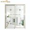 Customized Sizes European American Customers Glass Blinds Front Safety Aluminum Casement Door