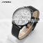 SINOBI Temperament Retro Men's Handwatch Small Three Pins Simple Watch Classical Masculinity Wristwatches S9797G-D