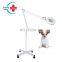 HC-R044  Floor Standing  LED Magnifying Glass with Light LED Magnifier Lamp for Vet/Pet/Animal