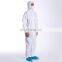 Disposable waterproof men coveralls non woven