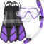 Introducing Premium Black Scuba Equipments Goggles Diving Wholesale Fins Snorkel Set