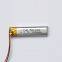 Customized batteries 501040 3.7V 180mAh li polymer battery with pcb in stock