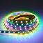 SMD 60 Lighting Emmitting Diodes White PCB 10 MM WS2811 Pixels 12v Flexible Light Strip Colorful IC inside Dream Color Led Strip