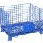 Warehouse Storage Metal Steel Galvanised Wire Mesh Pallet Container for Warehouse