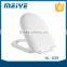 HL-039 MEIYE PP 450*350*70mm Round Soft-closing Toilet Seat Cover Ramp Down Toilet Lid