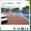 eco-friendly solid wood plastic composite for outdoor use