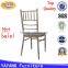 Steel stackable sash fancy chairs in living room chairs for wedding reception