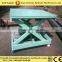 Guide Rail Chain Elevator Freight Aerial Working Table Scissor Lift