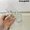 12oz Glass Beer Cup 360ml Ribbed Glass With Handle