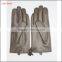 Grey sheep leather touch screen women leather gloves tasseled gloves fashion elements