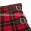 Scottish Wallac Tartan Casual Kilt Made Of Fine Quality Tartan Fabric