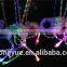 beautiful durable usb 2.0 retractable micro usb cable cord with led light