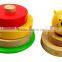 Kids Game Toy Wooden Child Educational Puzzle Bricks Bear Block Tower