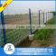 white pvc coated 3d wire mesh fence
