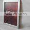 Custom design aluminum extrude profiles quick snap frame