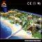 acrylic material scale commecial building models with clear interior design
