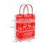 Hot sale Christmas PE gift bag