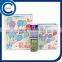 Popular Attractive Art Paper Bag with Ribbon Handle For Children Gift, Candy Present